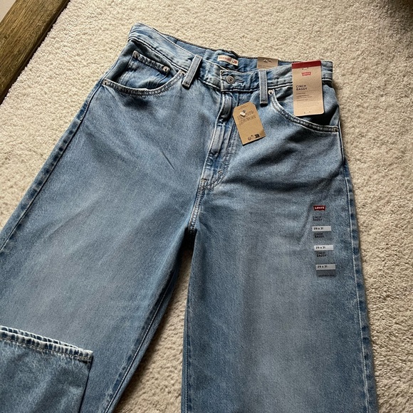 NWT Levi's Cinch Baggy High Rise Women's Jeans Size 29/31 - Picture 2 of 13